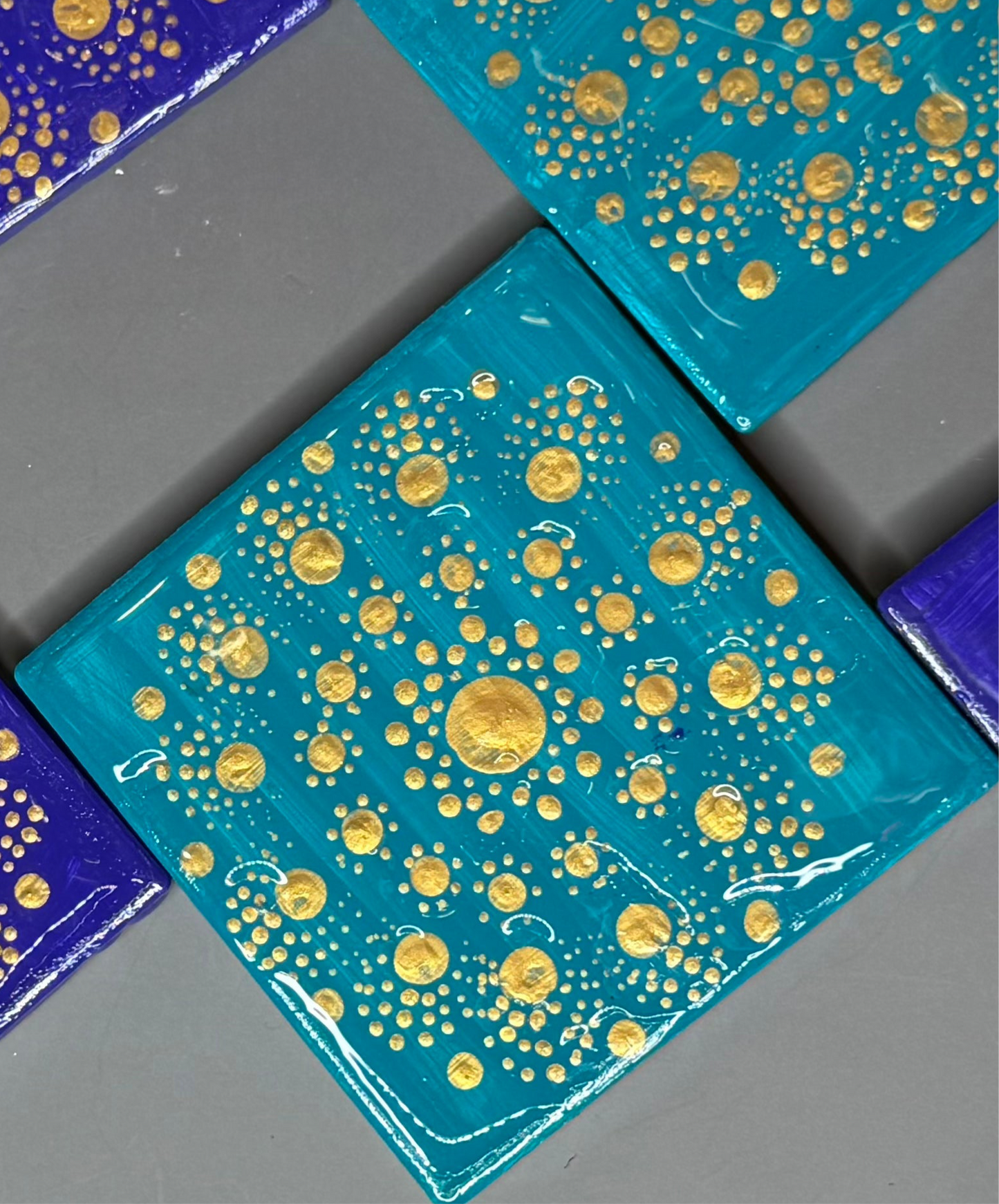 Party favors- hand painted 4 inch coasters, mandala style, gift shop, gift card, gift store, gift ideas, home designer, interior designers near me, gift cards, interior design ideas, home decor ideas