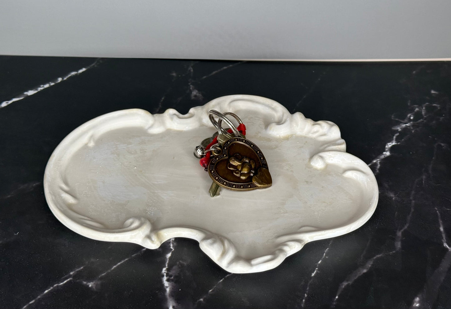 Ceramic Irregular Jewelry/ trinket tray 8 inches, gift shop, gift card, gift store, gift ideas, home designer, interior designer near me