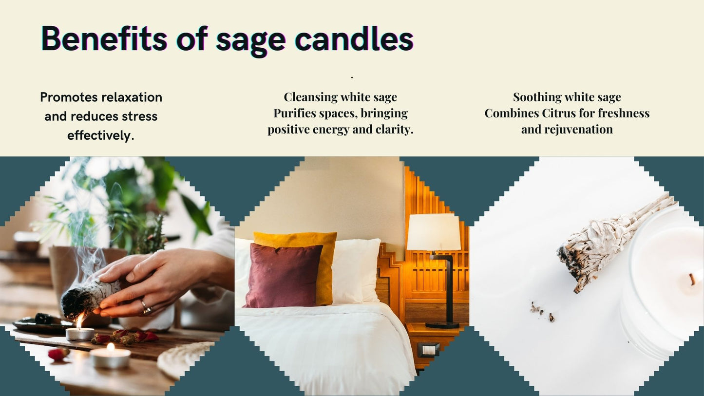 White Sage and Citrus 7.7 oz Scented candle, gift shop, gift card, gift store, gift ideas, home designer, interior designer near me
