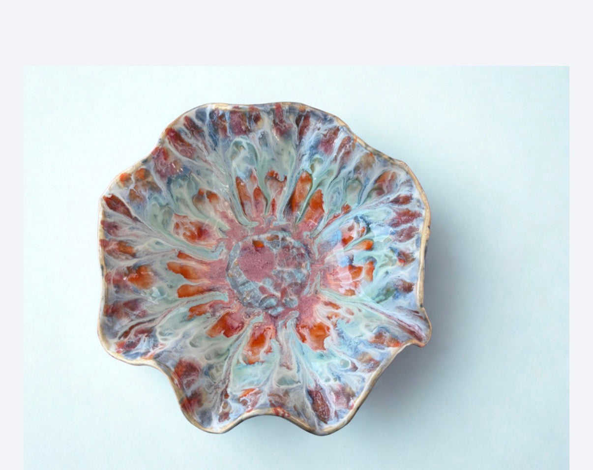 Multicolored bowl