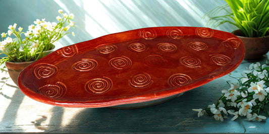 Red Tray
